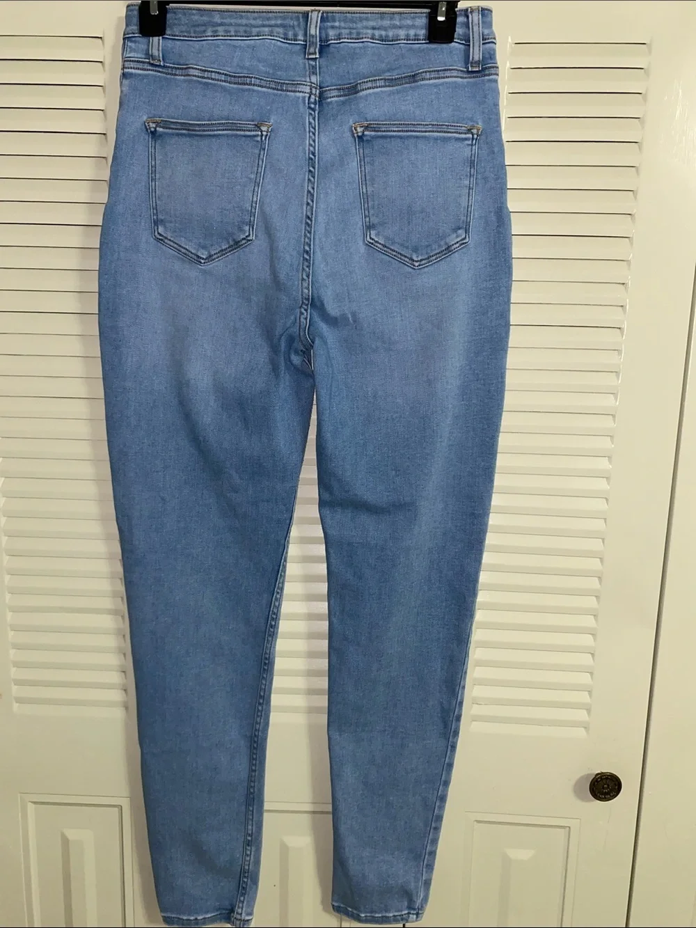 Fashion Nova • Stretchy • Light Blue • High-Rise • Skinny Jeans • Size 15